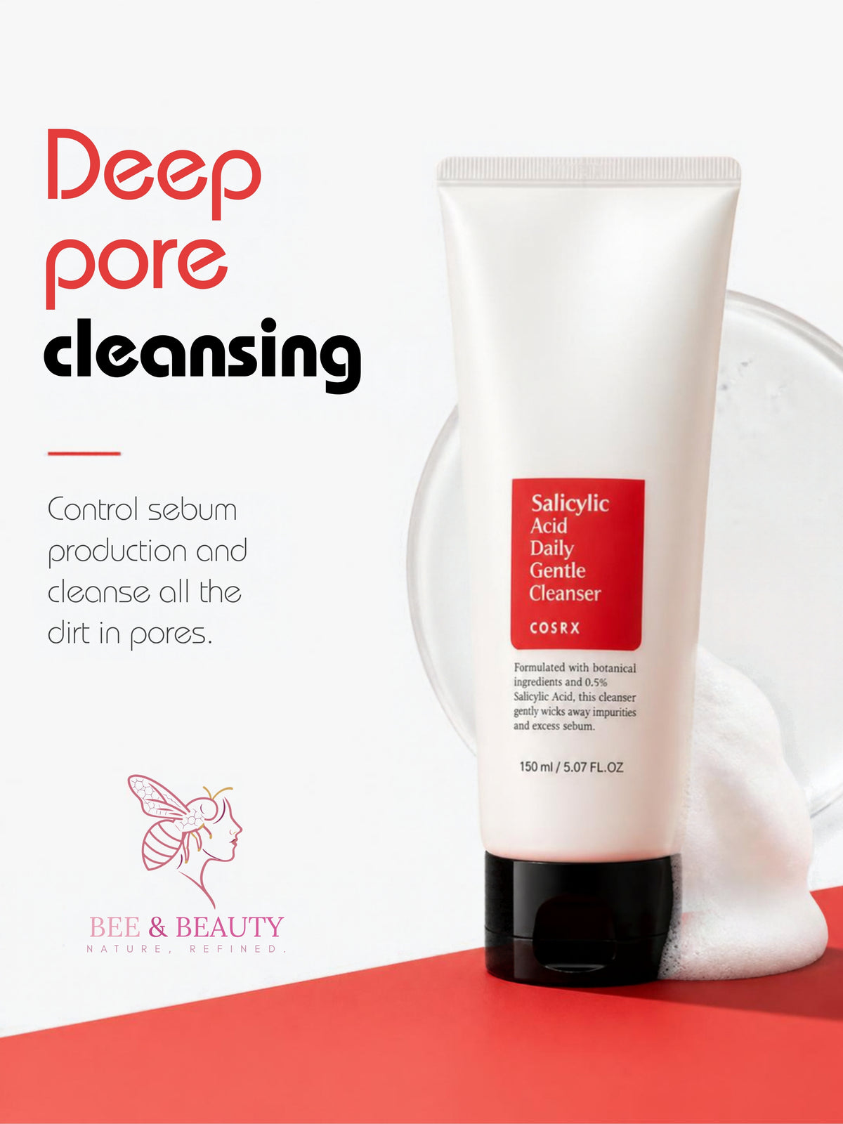 COSRX Salicylic Acid Cleanser 150ml product image 3