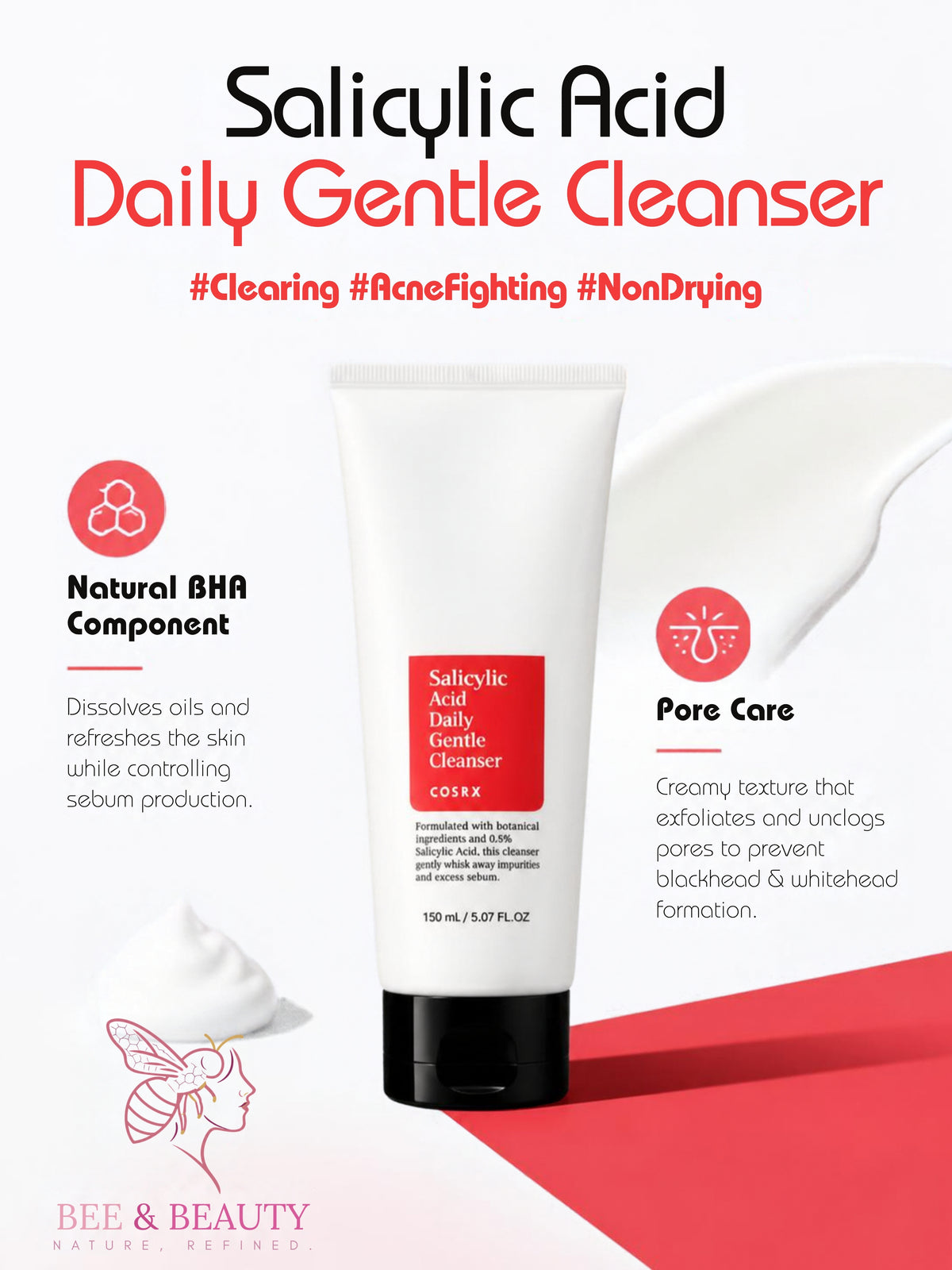 COSRX Salicylic Acid Cleanser 150ml product image 5