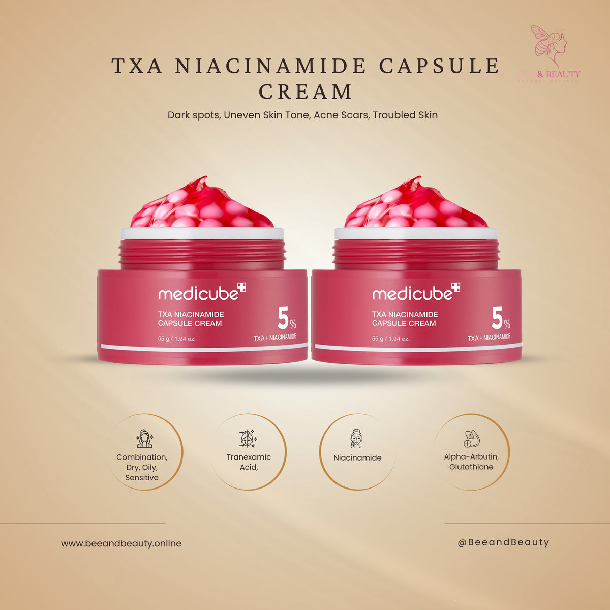 Medicube TXA Niacinamide Capsule Cream product image 3